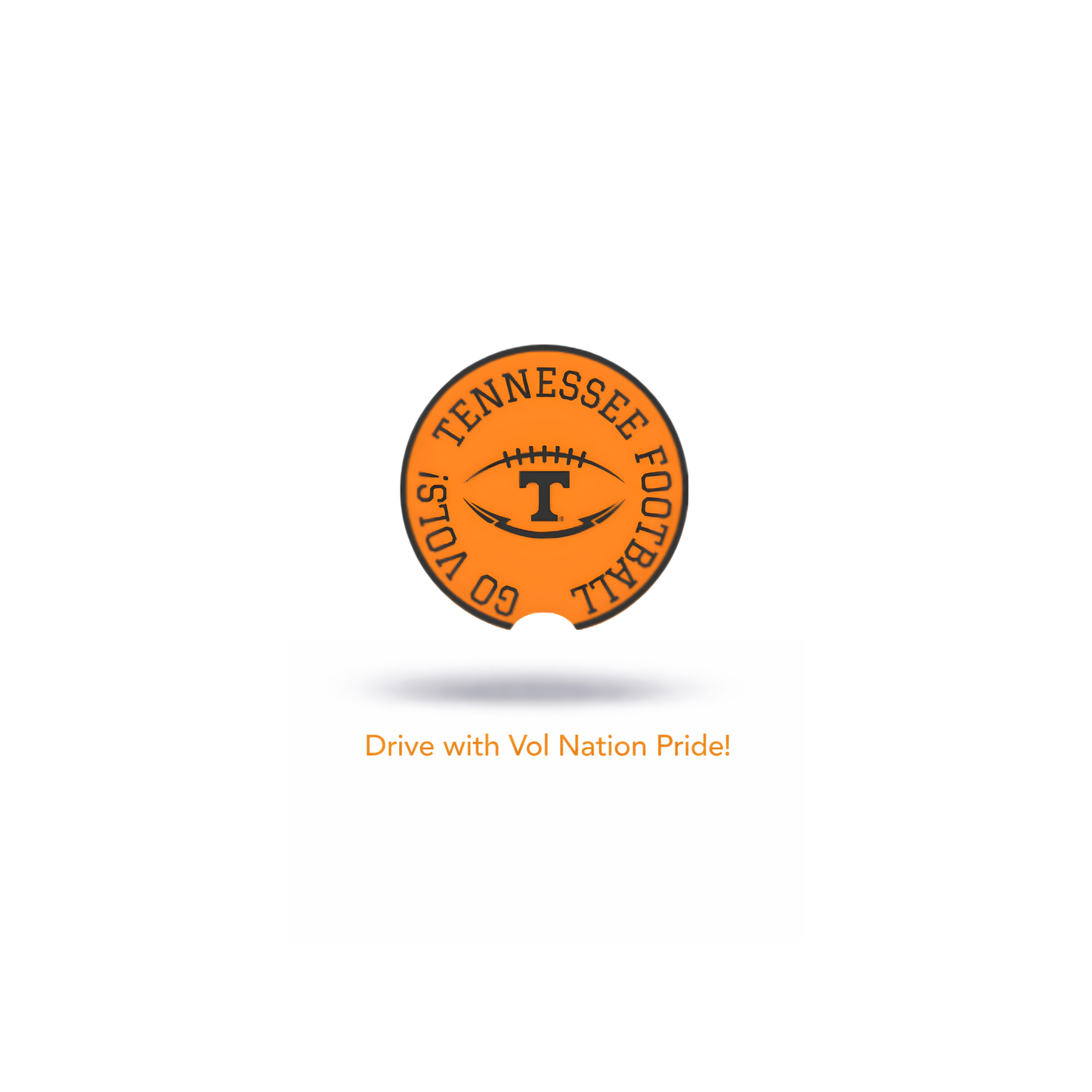 Tennessee Volunteers Power T Car Coasters