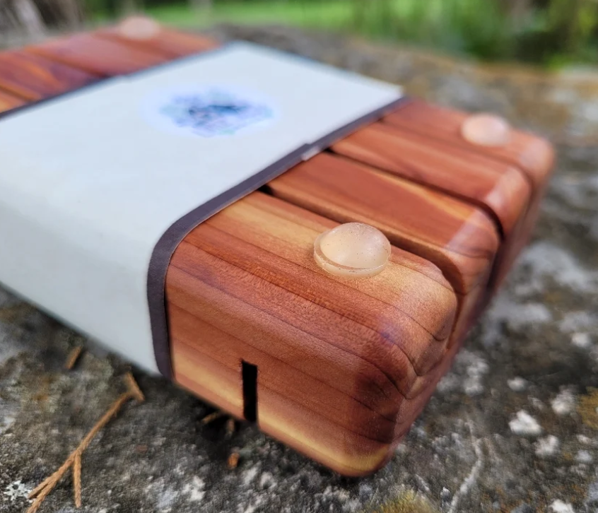 Handcrafted Cedarwood Soap Dish