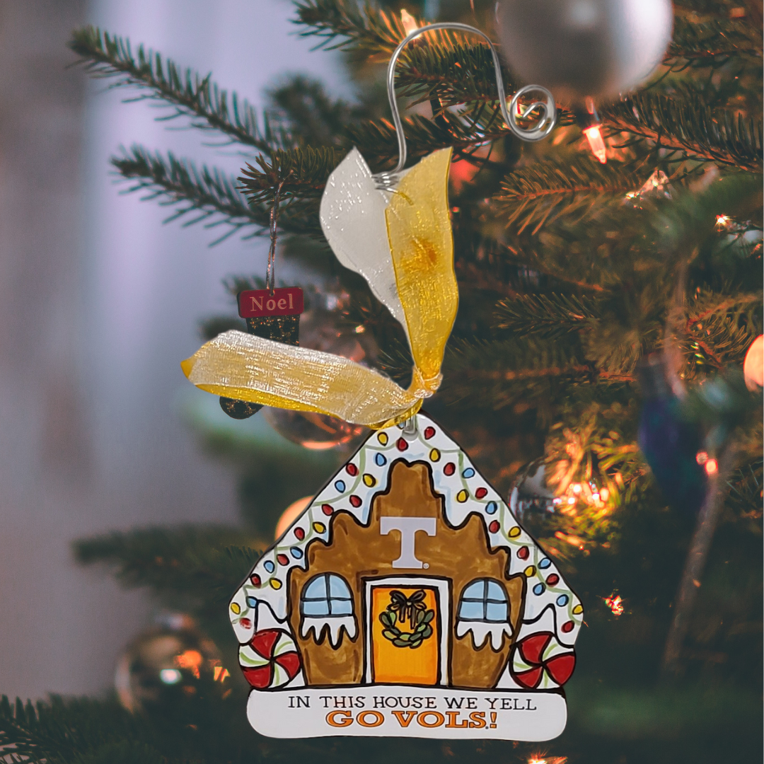 TN Gingerbread House Ornament