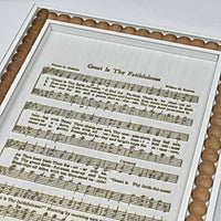 “Great Is Thy Faithfulness” Bead Frame Hymn Sign