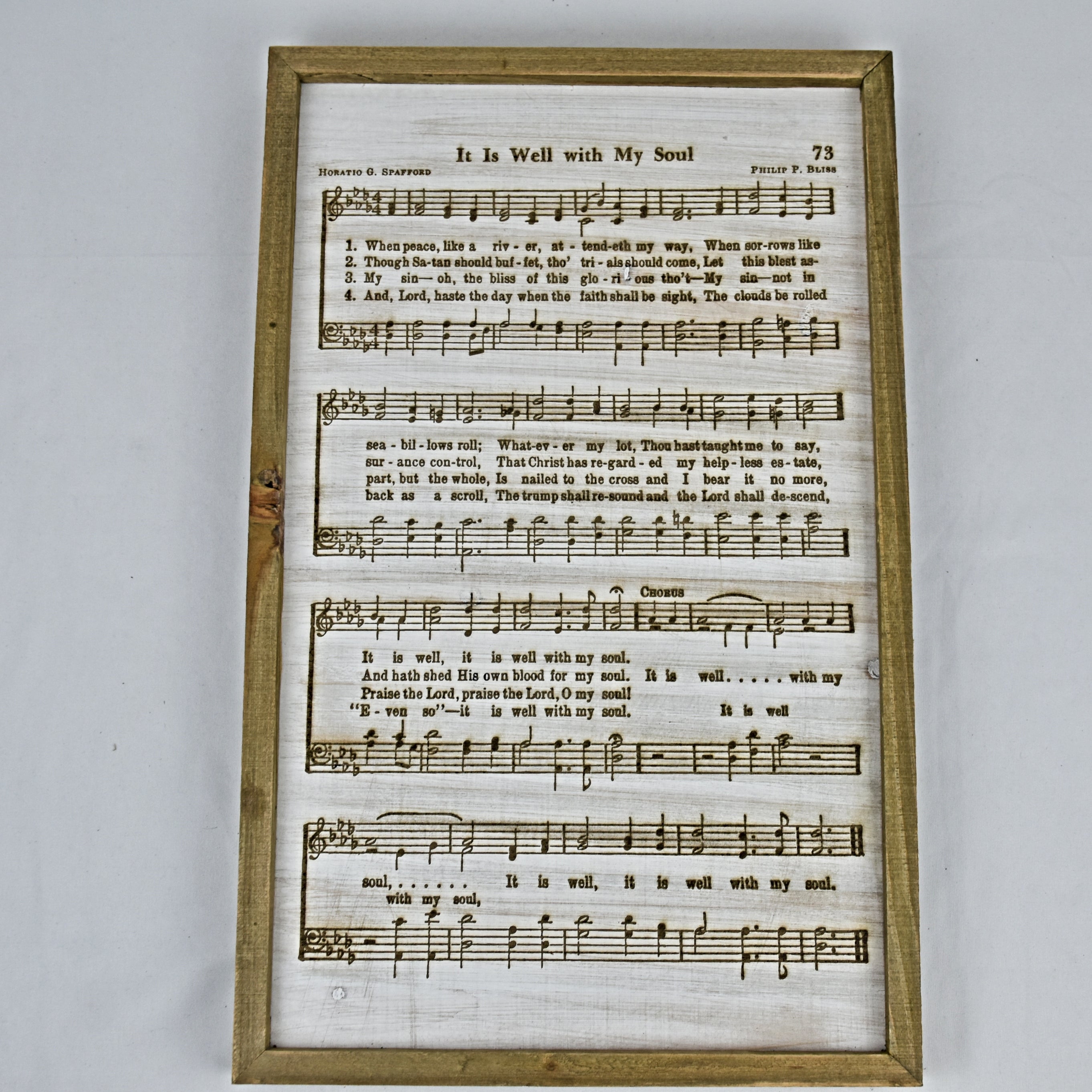 "It Is Well With My Soul" Wall Hanging