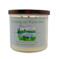 "Morning on Watts Bar" Candle