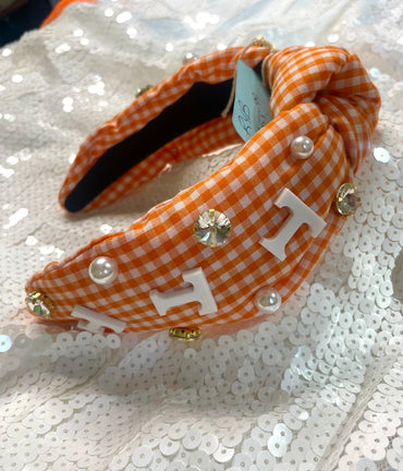 Tennessee Checkerboard Headband