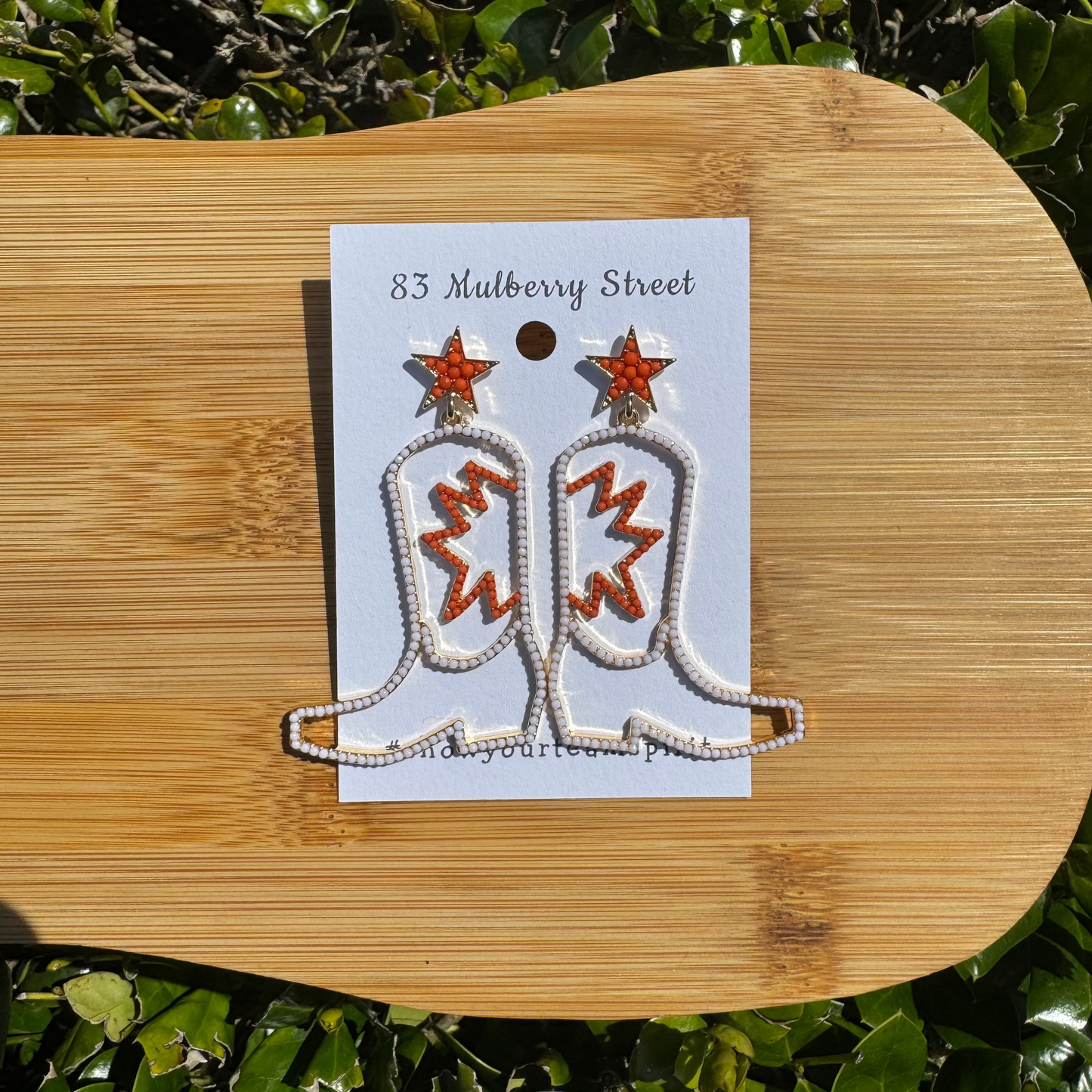 Cowboy Boot Earrings