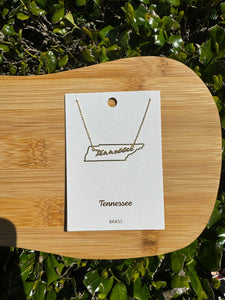 Tennessee Gold Necklace