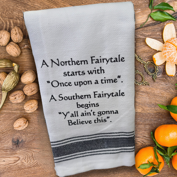 Funny Fairytale Kitchen Towel