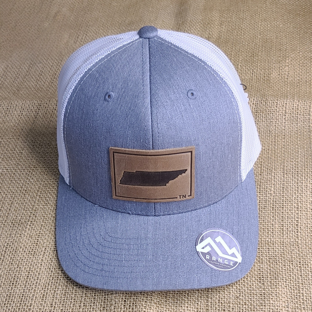 Gray/white Tennessee Hat