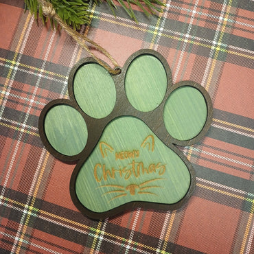 Cat Paw Ornament