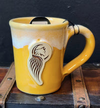 Hamilton Trading Co Stoneware Pottery Mugs