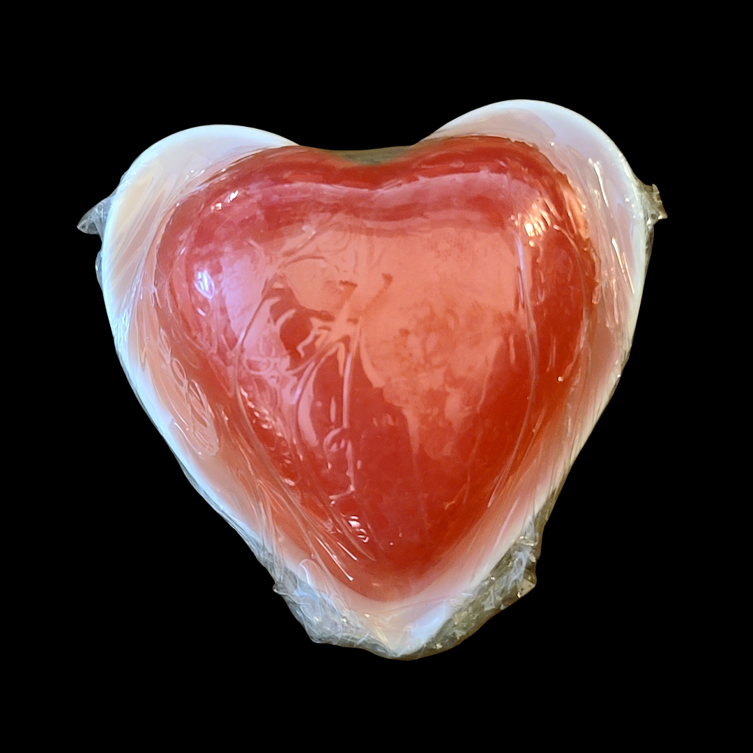 Heart Soap in Heart Dish