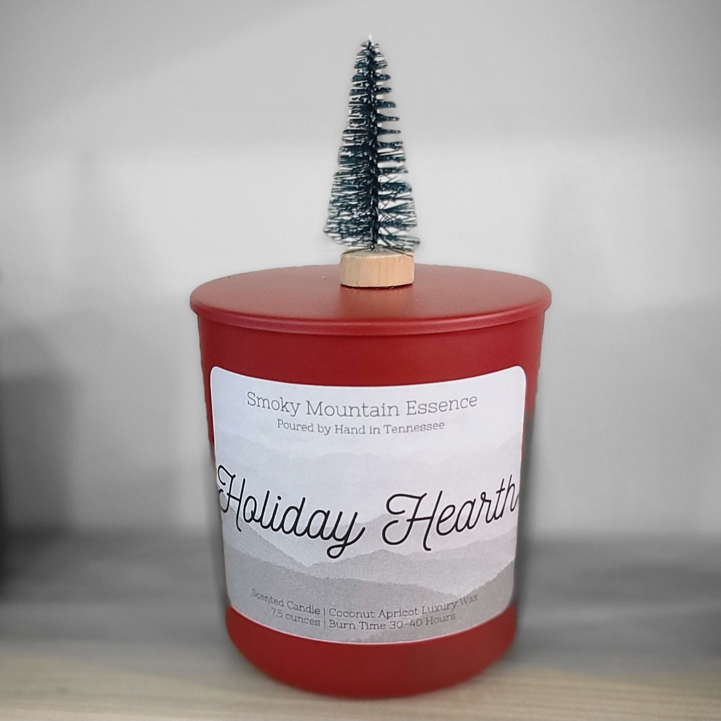 Holiday Hearth Candle