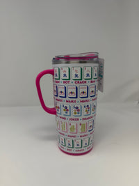 Mahjong Stainless Steel Travel Mug