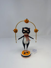 Lori Mitchell Toss a Jack Cat Figurine