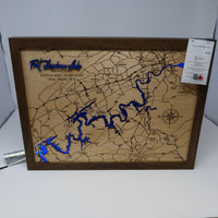 Fort Loudon Lake LED Map