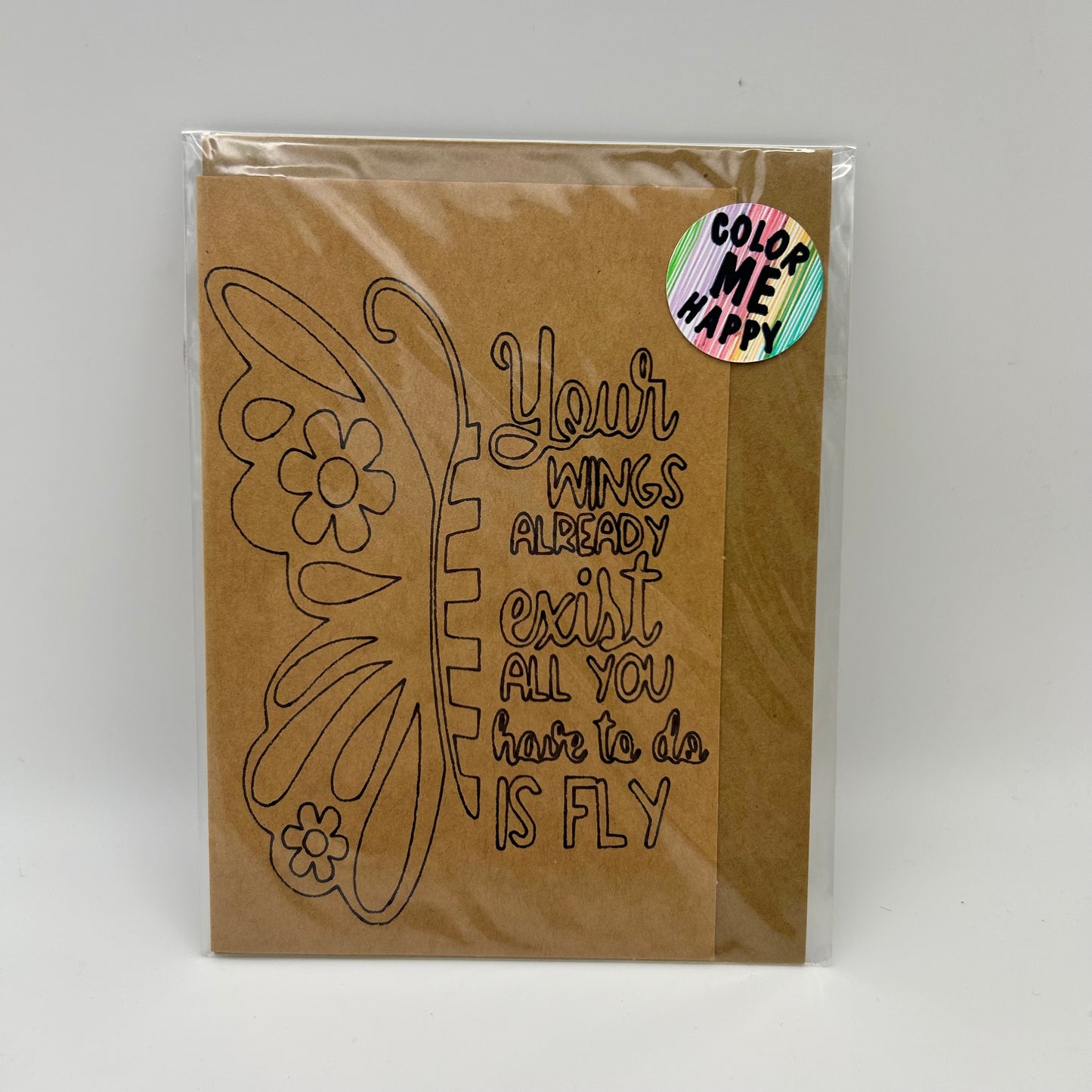 Color-Me-Happy Greeting Cards