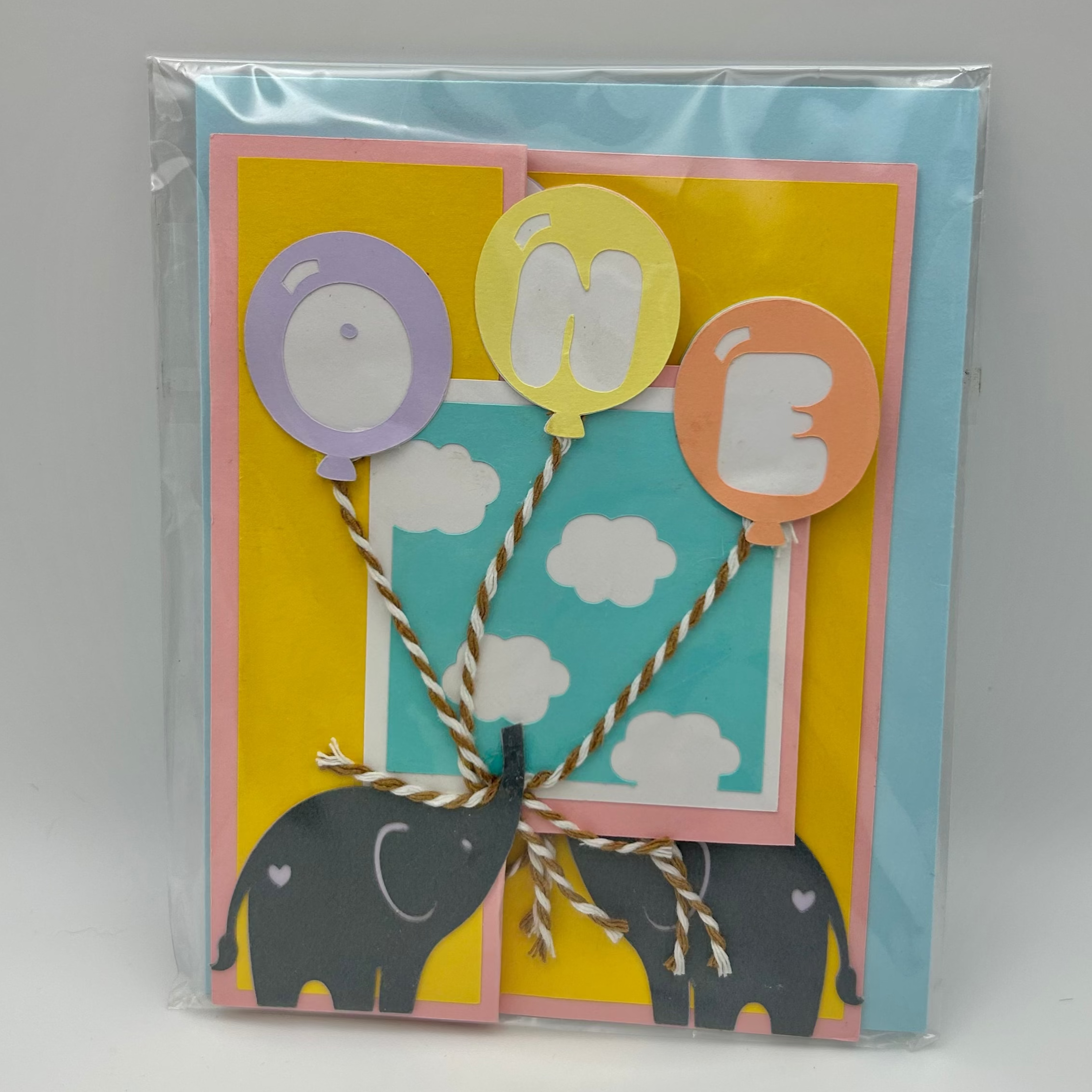 1st Birthday Pop-Up Card