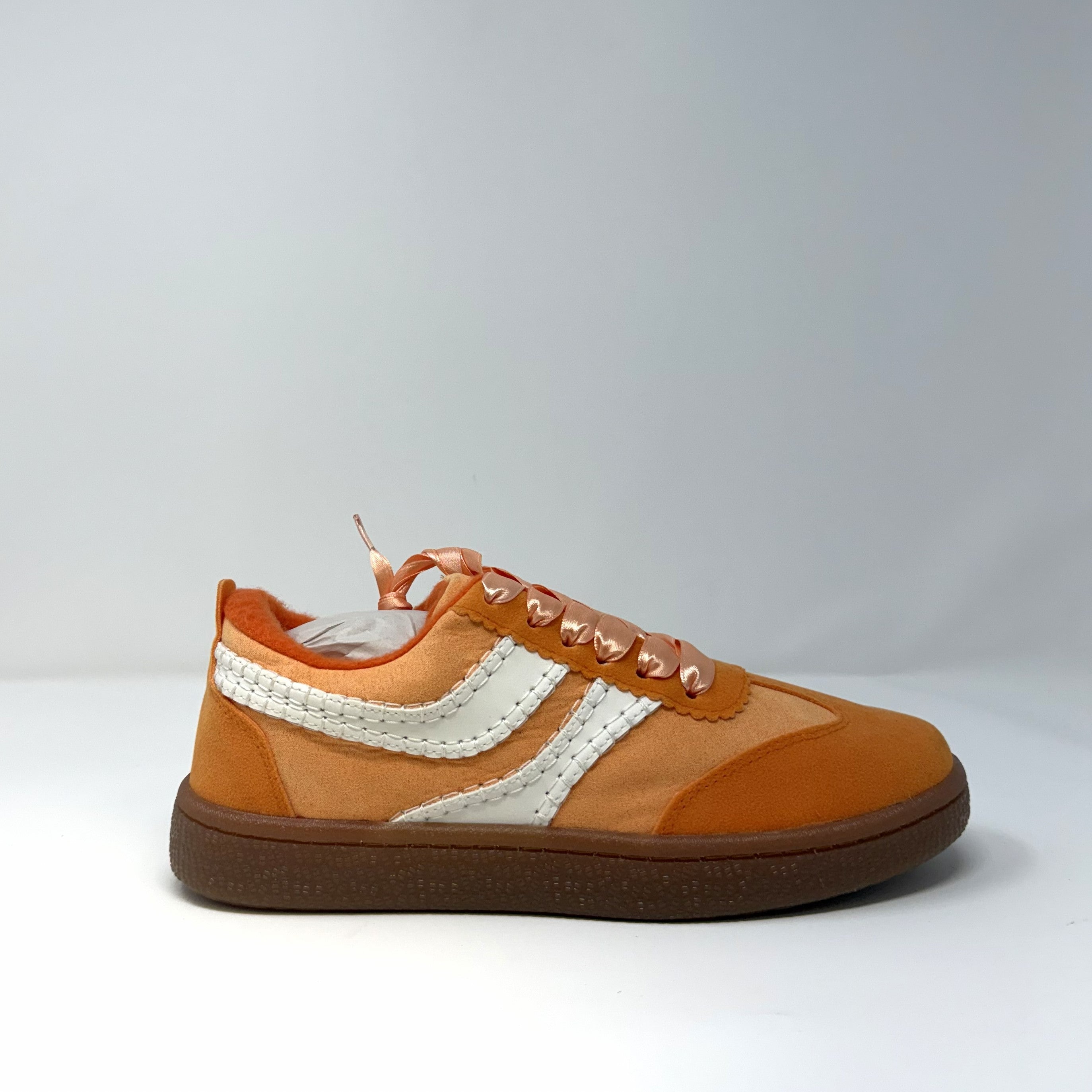 Orange and White Sneaker