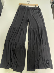 Black Capri Flowy Pants