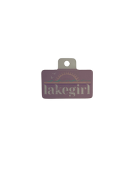 Lake Girl Sticker