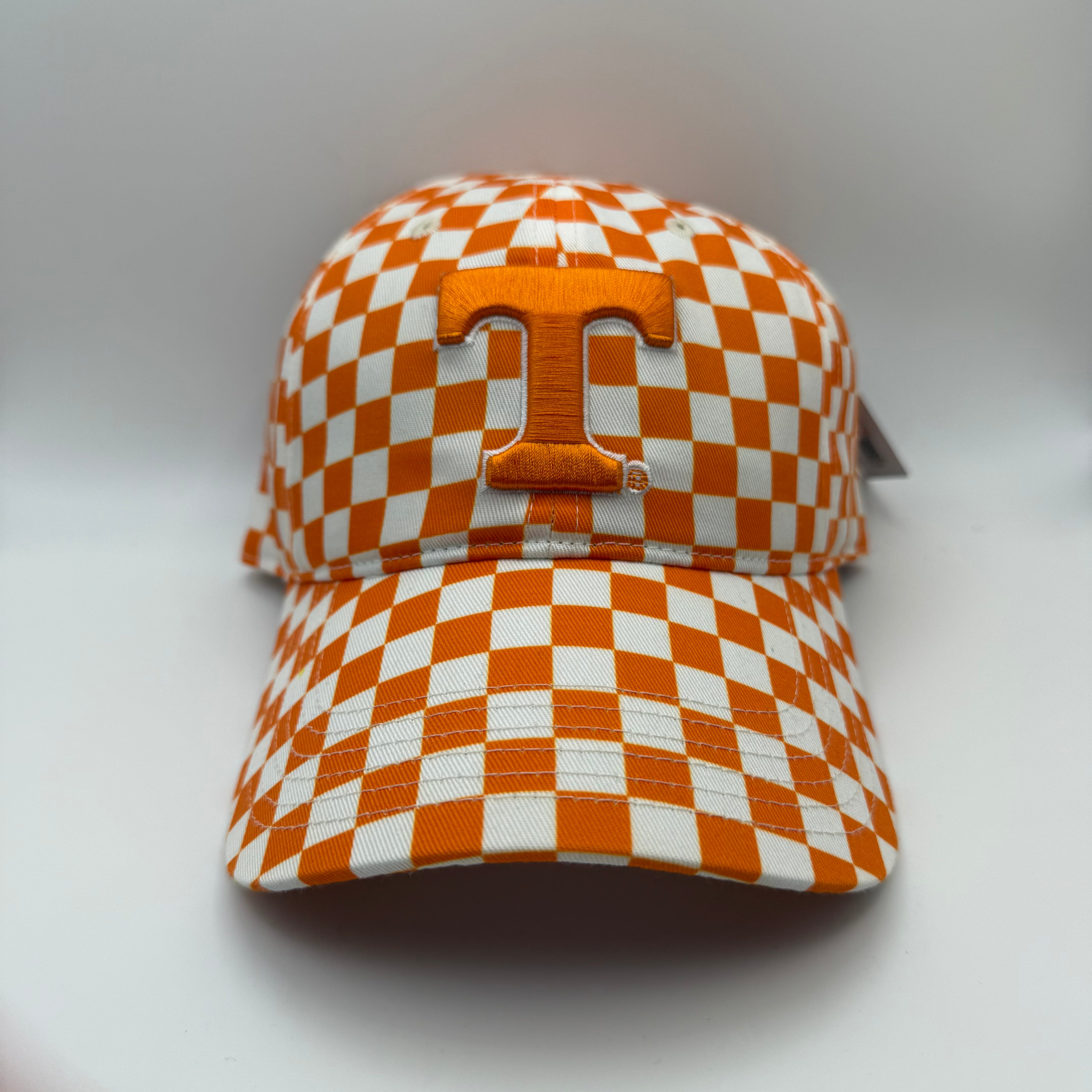 Ladies Checkerboard Tennessee Baseball Cap