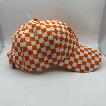 Ladies Checkerboard Tennessee Baseball Cap