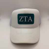 Sorority Block-Letter Trucker Hat