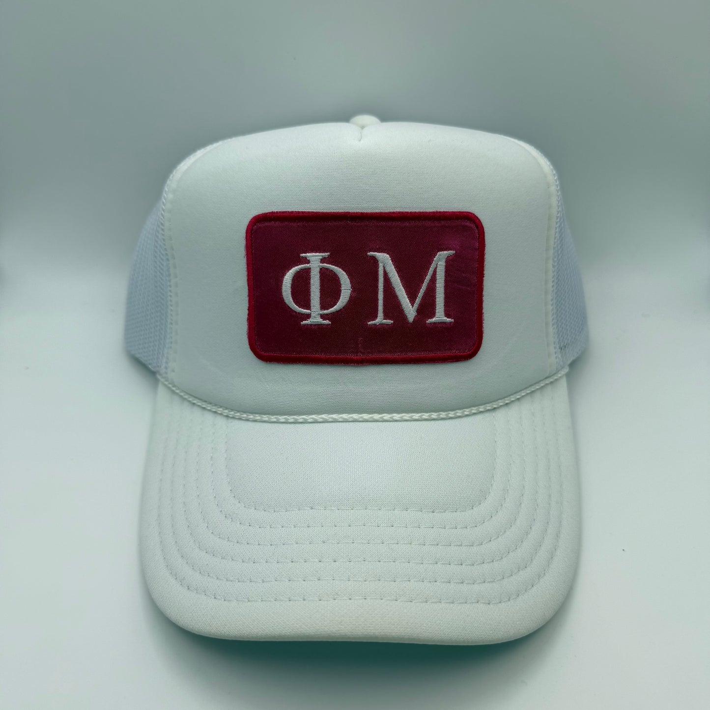 Sorority Block-Letter Trucker Hat