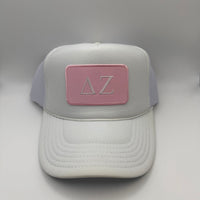 Sorority Block-Letter Trucker Hat