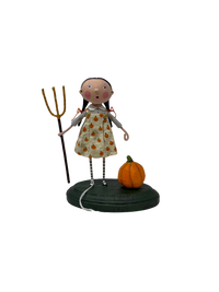 Lori Mitchell "Pru the Pumpkin Farmer" Figurine