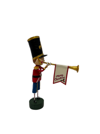 Lori Mitchell "Announcing Christmas" Figurine
