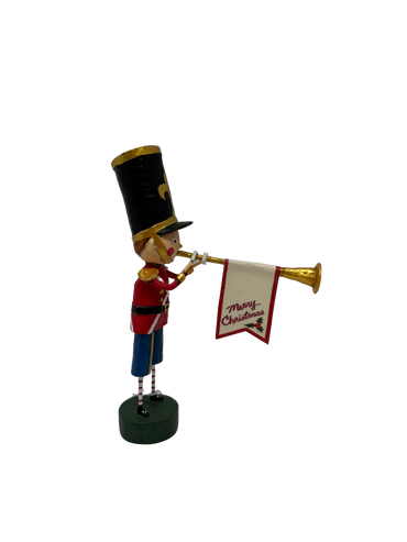 Lori Mitchell "Announcing Christmas" Figurine