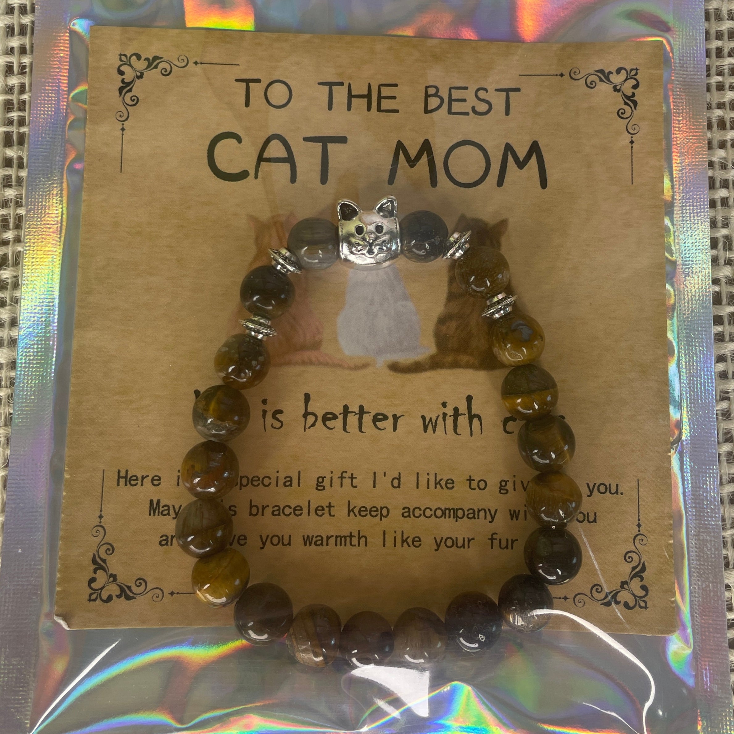 Cat Mom Bracelet