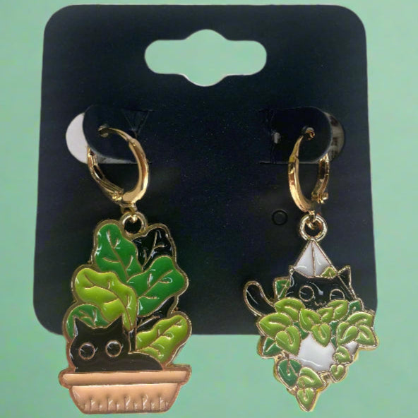 Cat Earrings