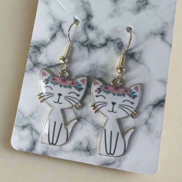 Cat Earrings