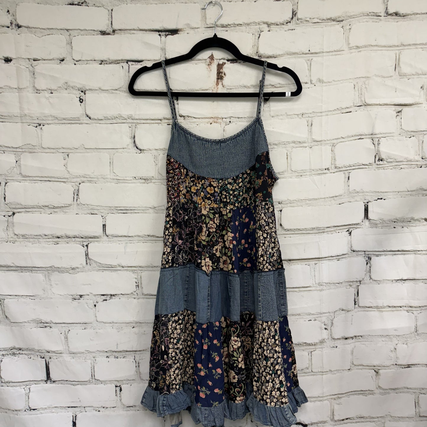 Floral and Denim Sundress