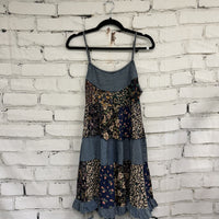 Floral and Denim Sundress