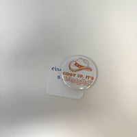 "Giddy Up, It's Gameday" Button