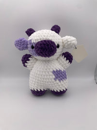 Crocheted Cow Plushie