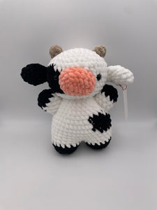 Crocheted Cow Plushie
