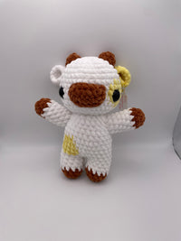 Crocheted Cow Plushie