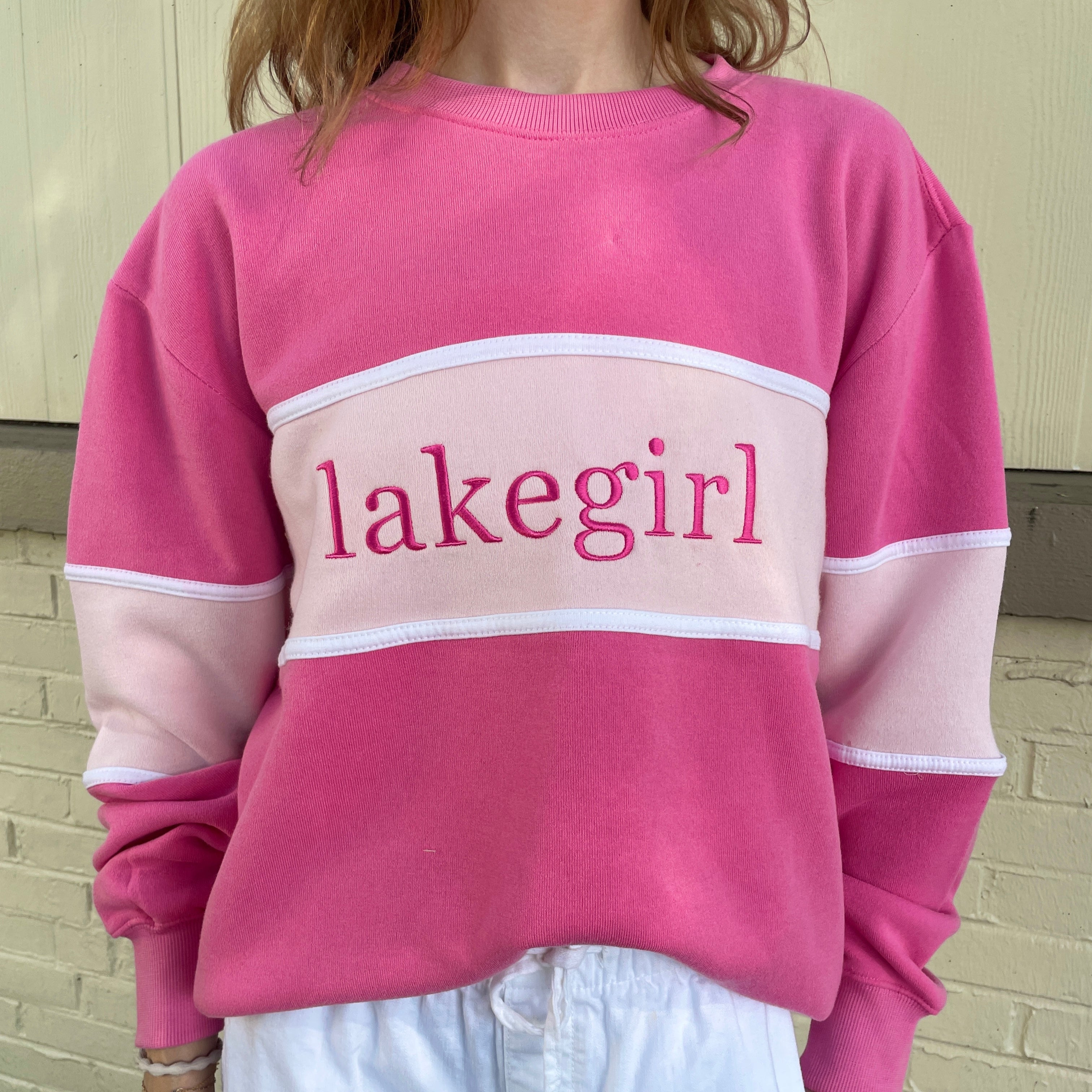 Lakegirl Pink Sweatshirt