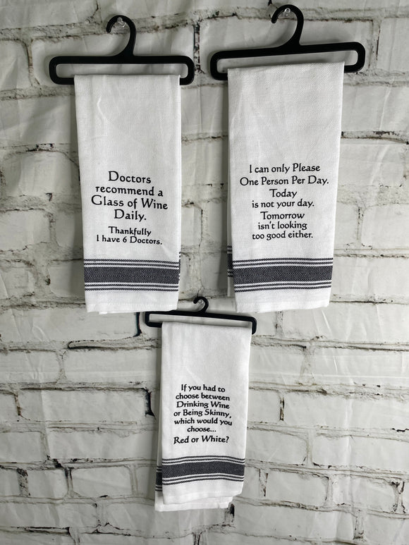 Hand Towel - Funny Quotes