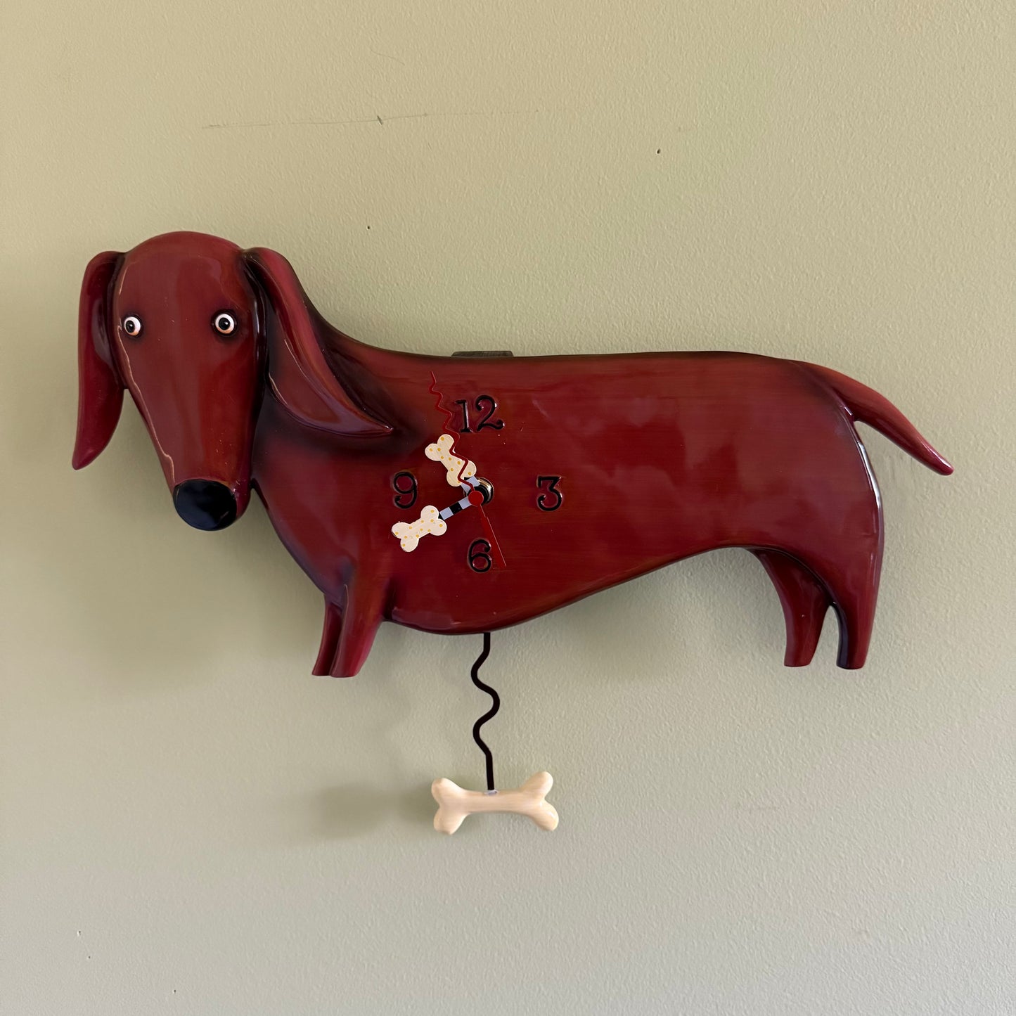 Dachshund Clock