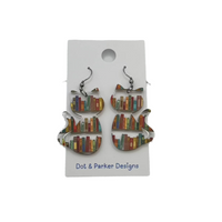 Cat Book Earrings