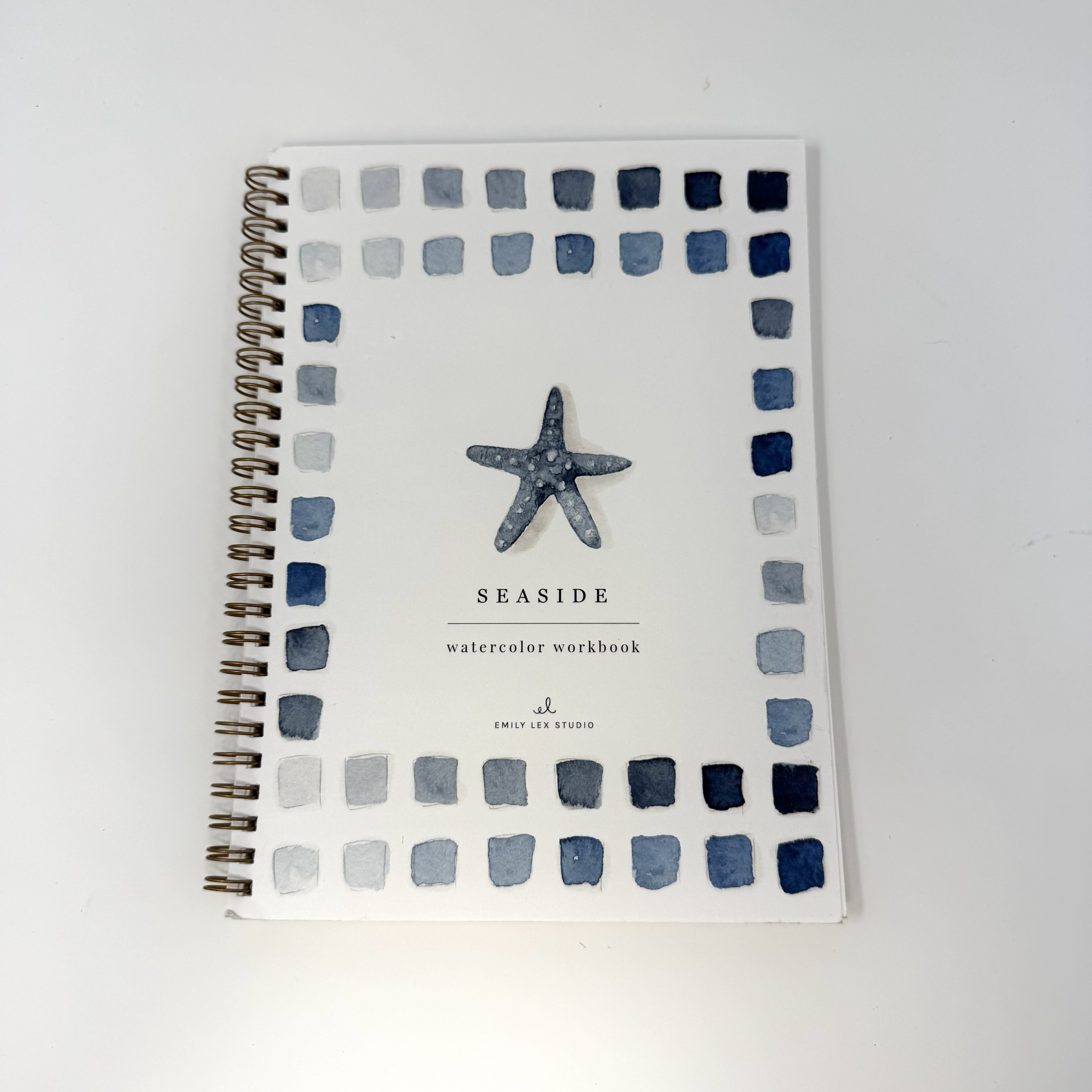 Seaside Watercolor Workbook
