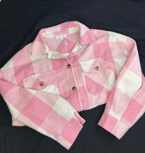 Pink Flannel Jacket