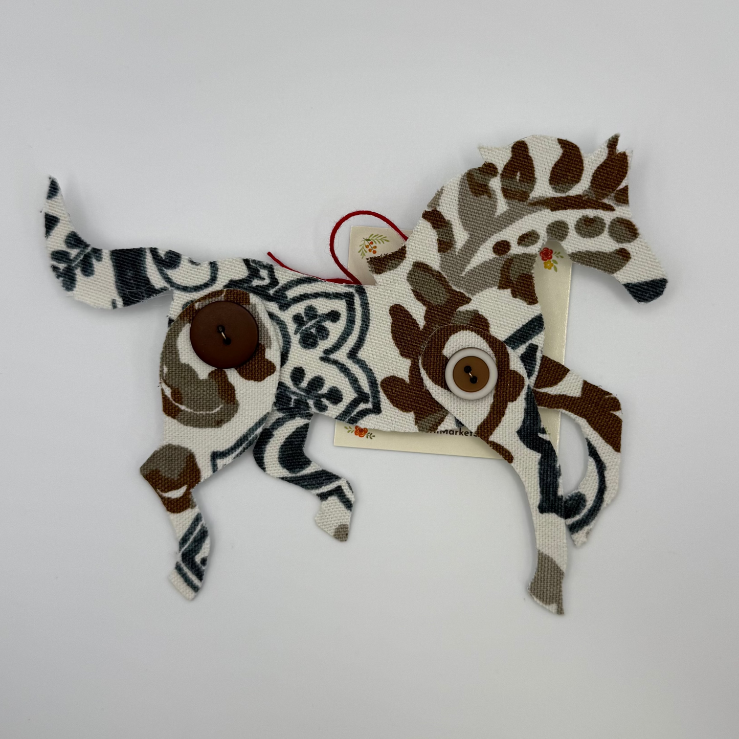 Fabric Pony Wall Hang