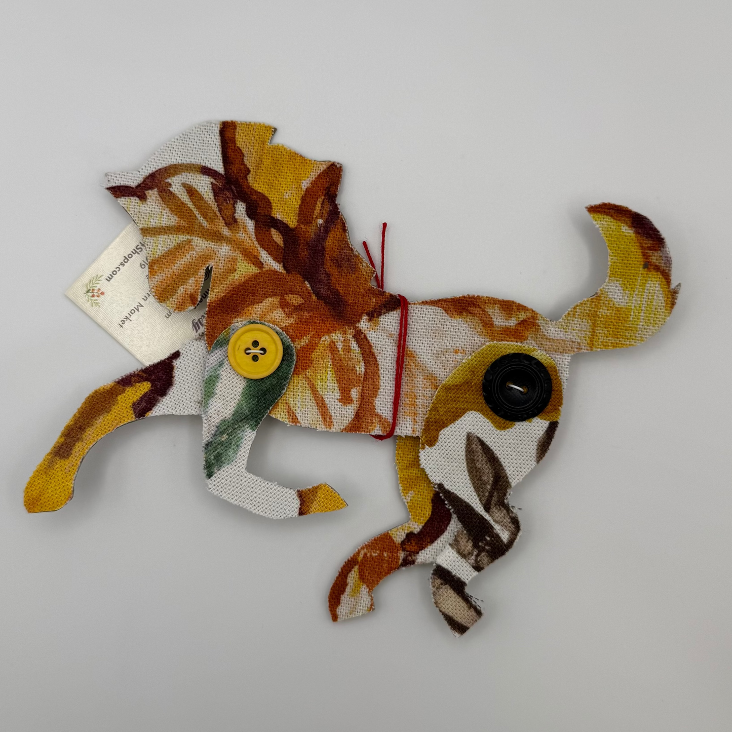 Fabric Pony Wall Hang
