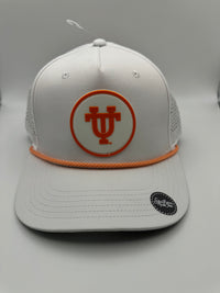 White Baseball Hat with UT Logo