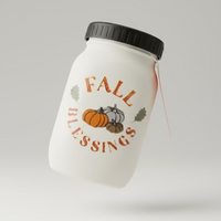 Fall-Themed 32oz Canisters